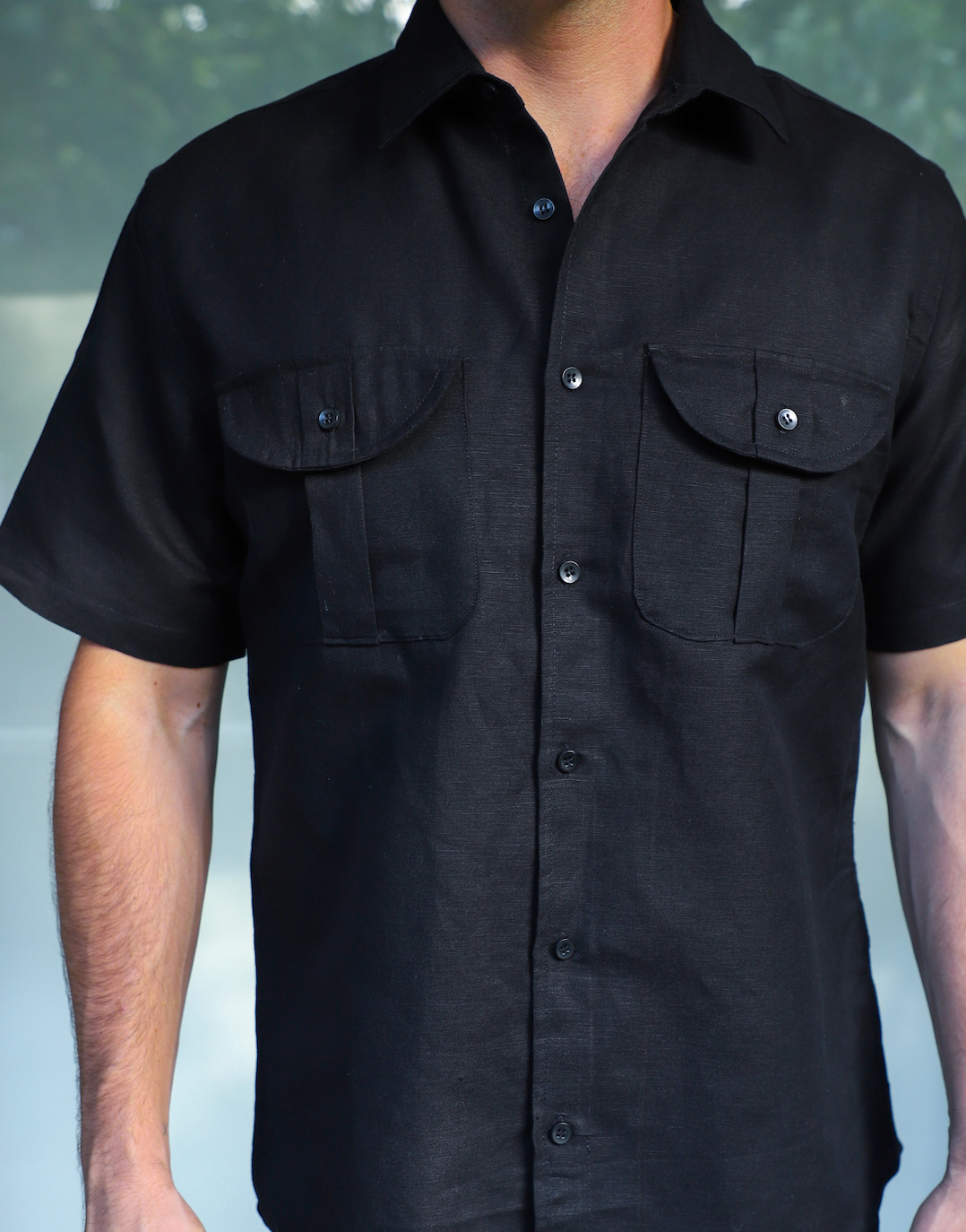 Cargo Lino | Washed Black