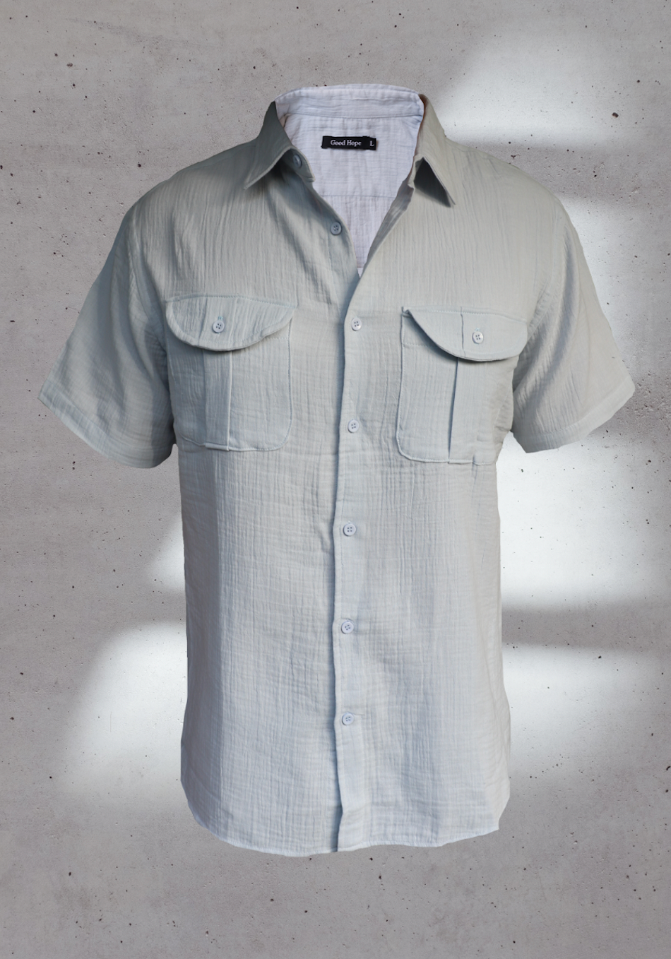 Camisa Cargo | Celeste Agua