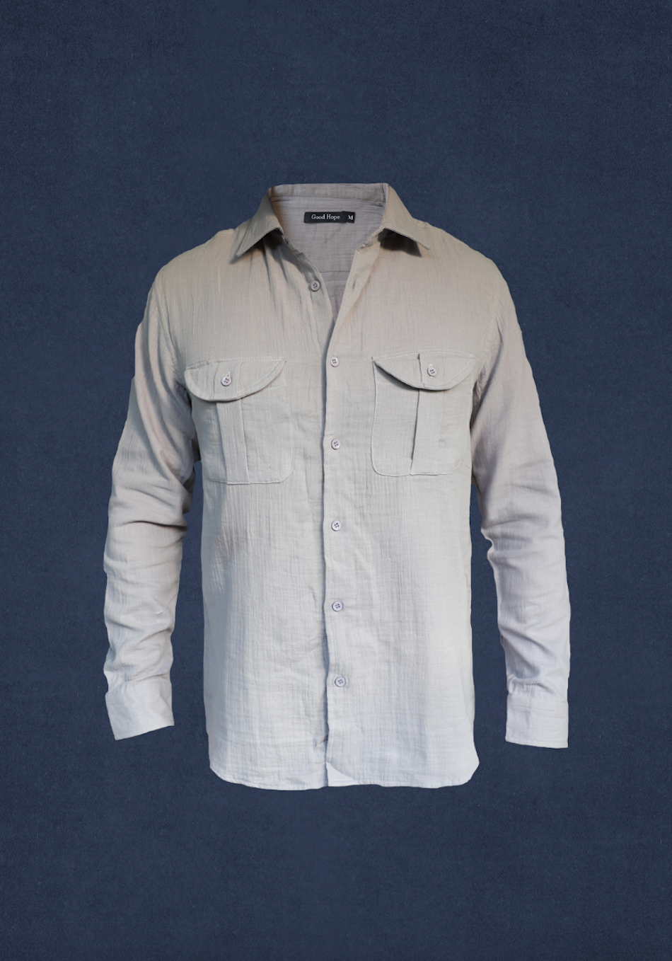 Camisa Cargo | Gris Arena