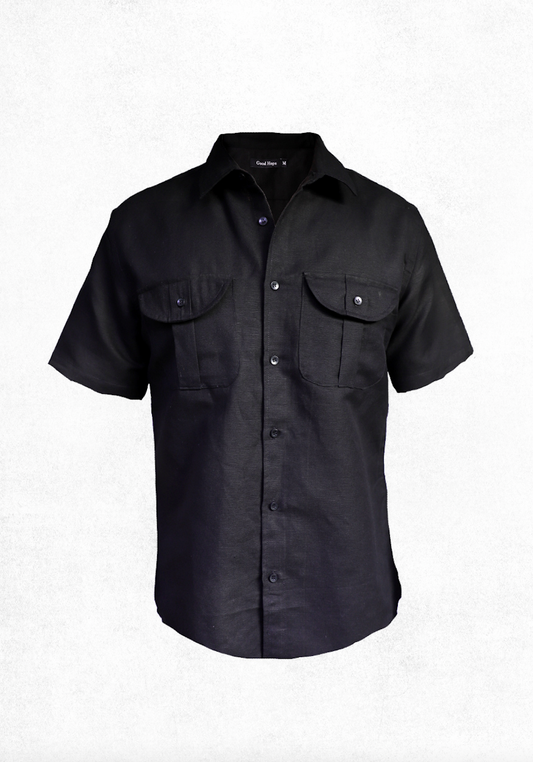 Cargo Lino | Washed Black