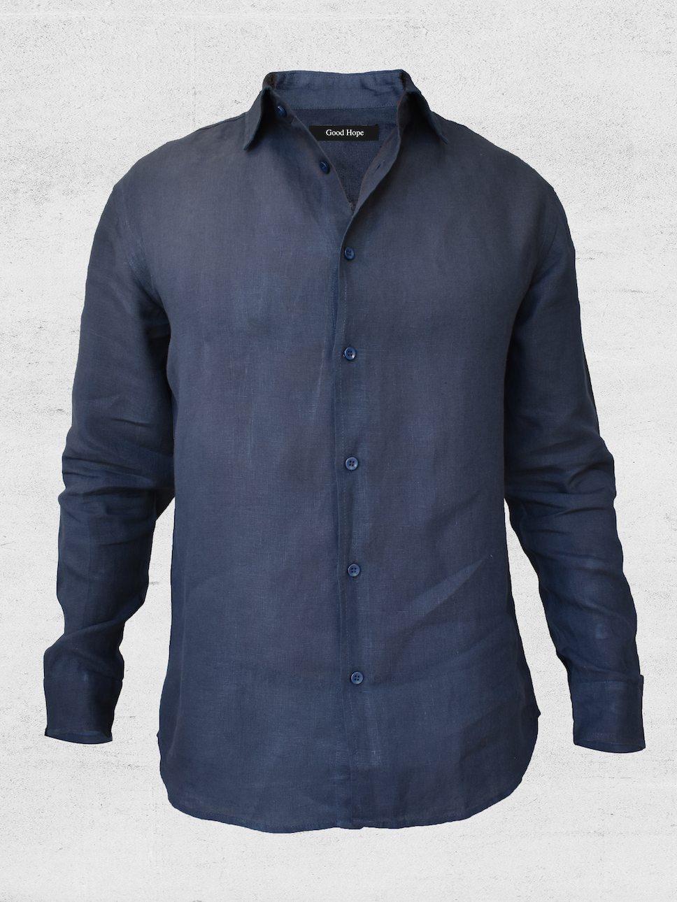 Camisa de Lino GXH | Savage Blue